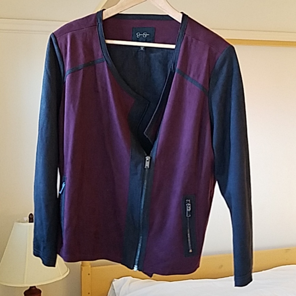Suede-feel jacket
